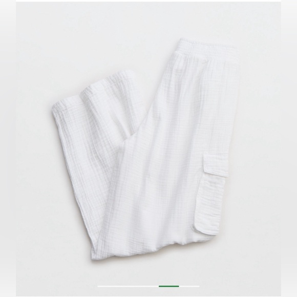 Aerie High Waisted Pool to Party Cargo Pants - Picture 5 of 8